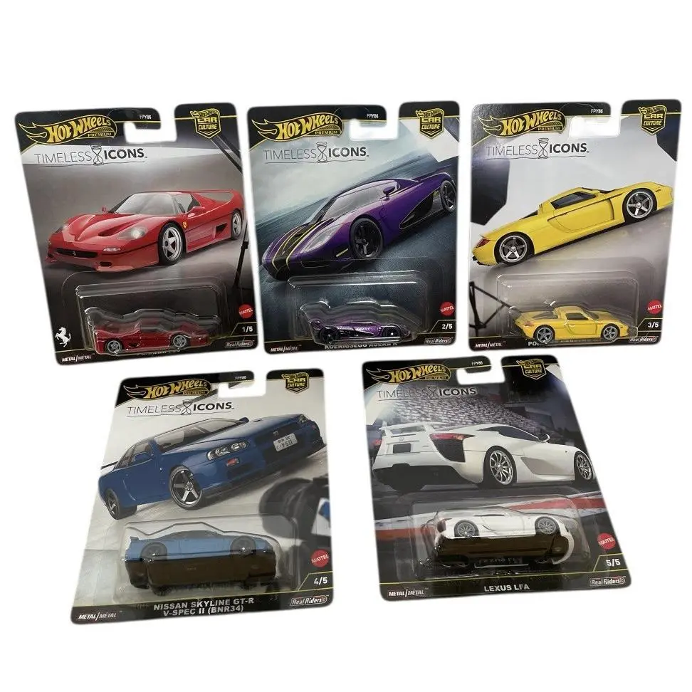 Hot Wheels Car Culture 2025 Timeless Icons Set Of 5