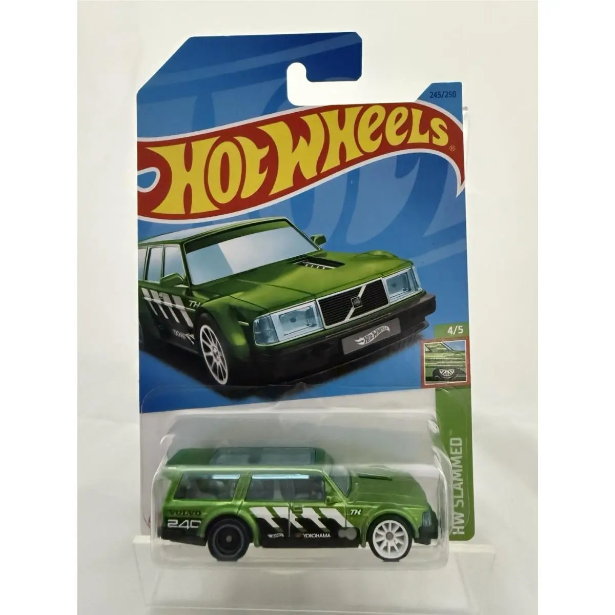 Hot Wheels 2023 Green Volvo 240 Drift Wagon Super Treasure Hunt Sth