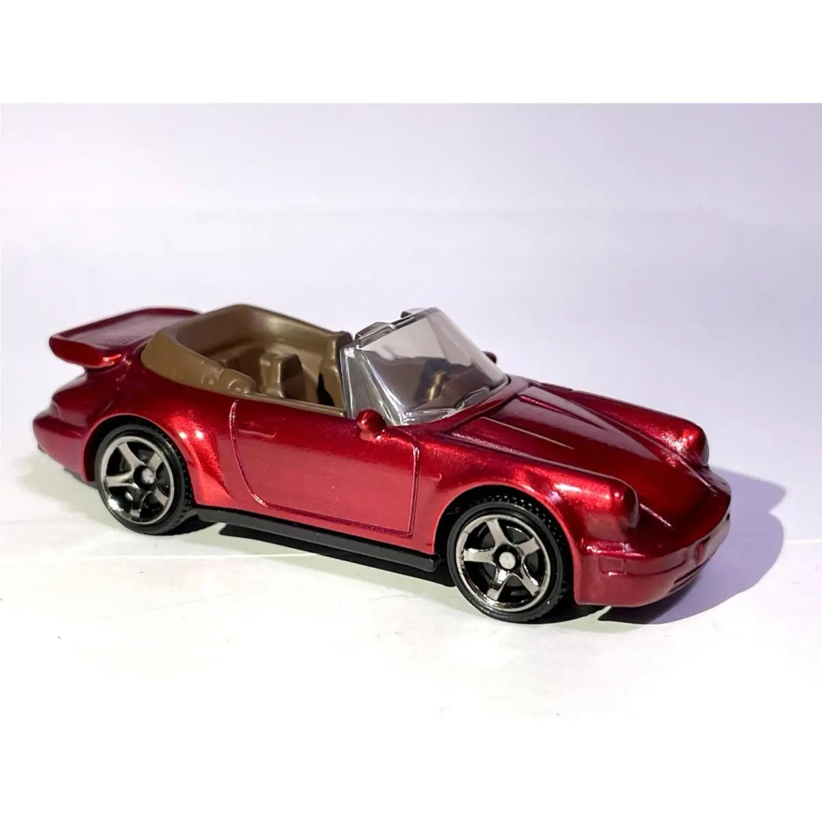 Hot Wheels Porsche 911 Turbo Cabriolet Custom Made Spectraflame Red