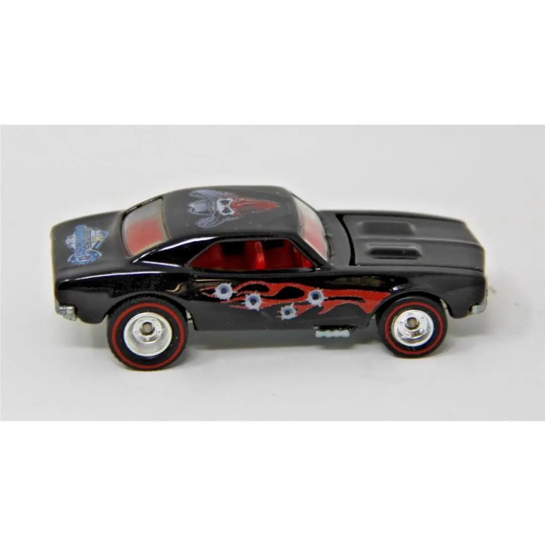 Hot Wheels `67 Camaro Custom Real Riders CS Customs 2013 Detroit Vip Black Rare