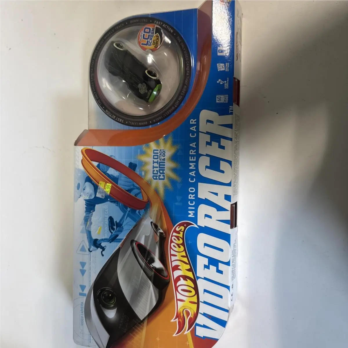 Hot Wheels Video Racer Micro Camera Car 2011 Lcd Action Cam