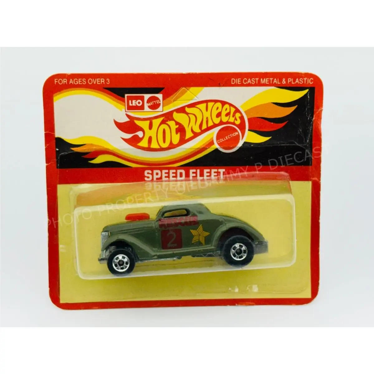 Hot Wheels Leo India Blackwall Neet Streeter Dark Green in Blisterpack