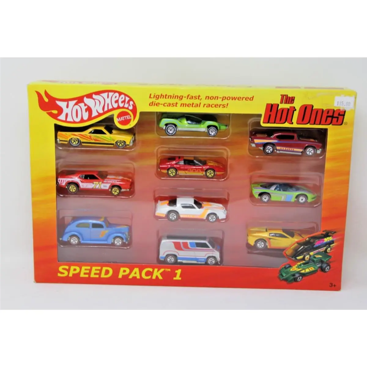 Hot Wheels The Hot Ones Speed Pack 1 Redline Chase Ferrari El Camino Camaro 2011