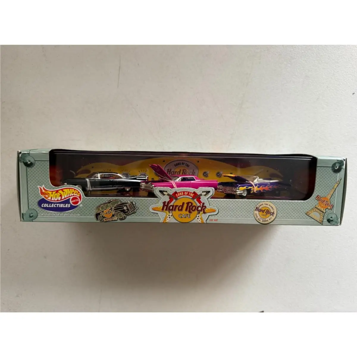 Hot Wheels Collectibles Cars of The Hard Rock Cafe Car Set BV8