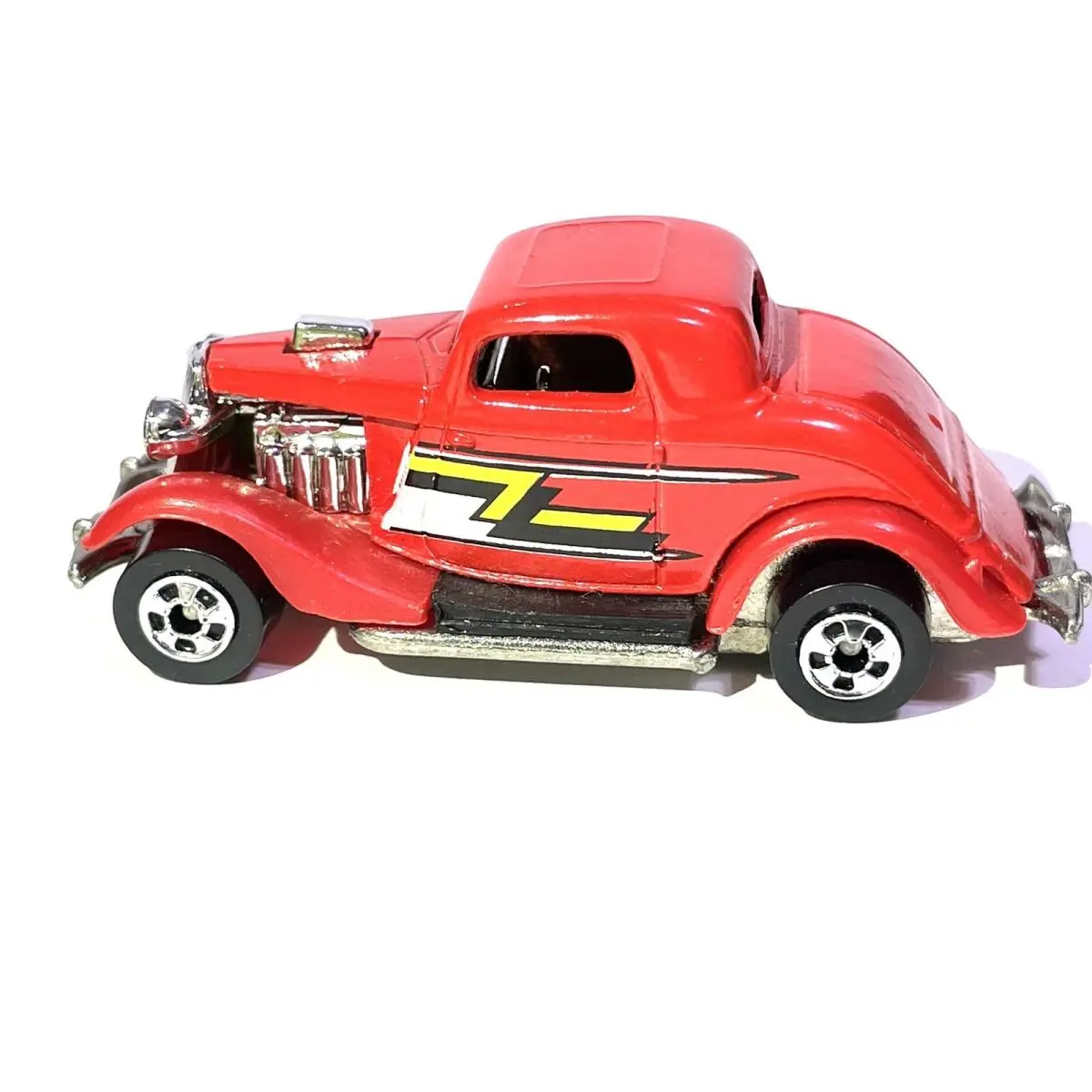 1986 Hot Wheels Blackwall ZZ Top Eliminator 3 Window ‘34 Ford Coupe Vhtf Mint - Gold