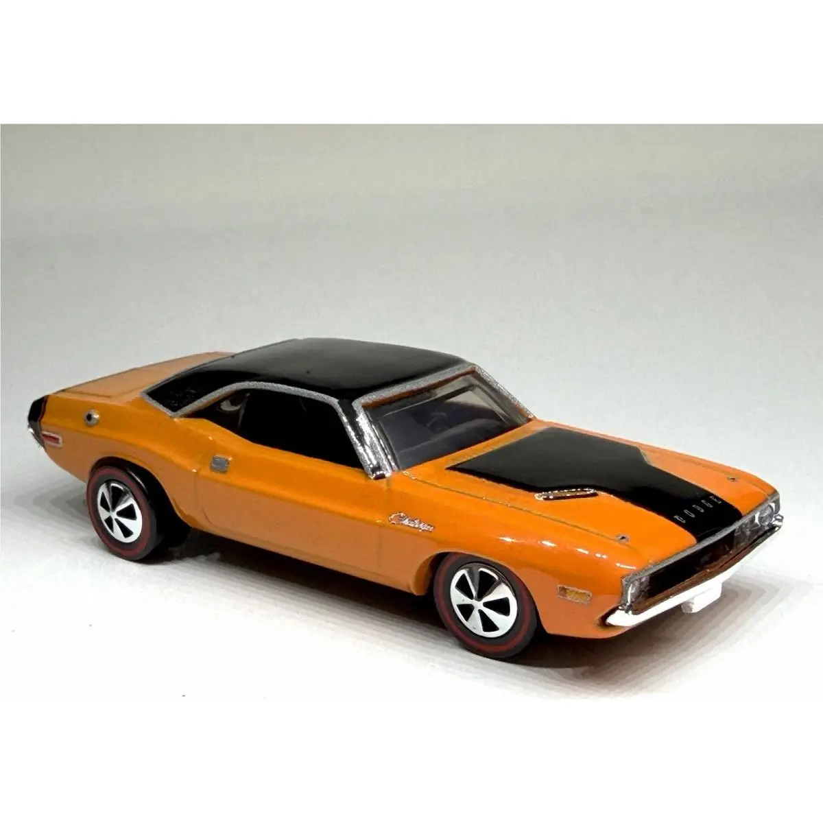 Custom Made Redline 1970 Dodge Challenger R/t Orange Car Hot Wheels