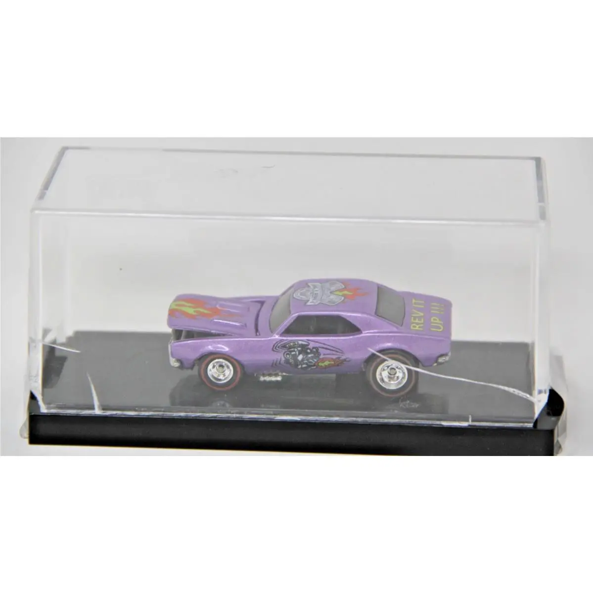 Hot Wheels `67 Camaro Custom Real Riders CS Customs 2013 Detroit Vip Purple Rare