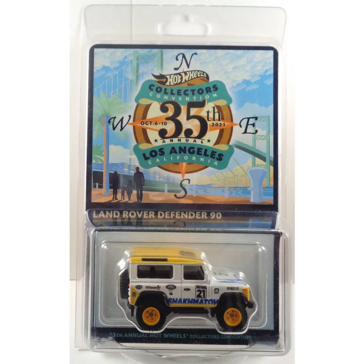 2021 Hot Wheels 35TH Annual Convention Dinner Car Land Rover Defender 90