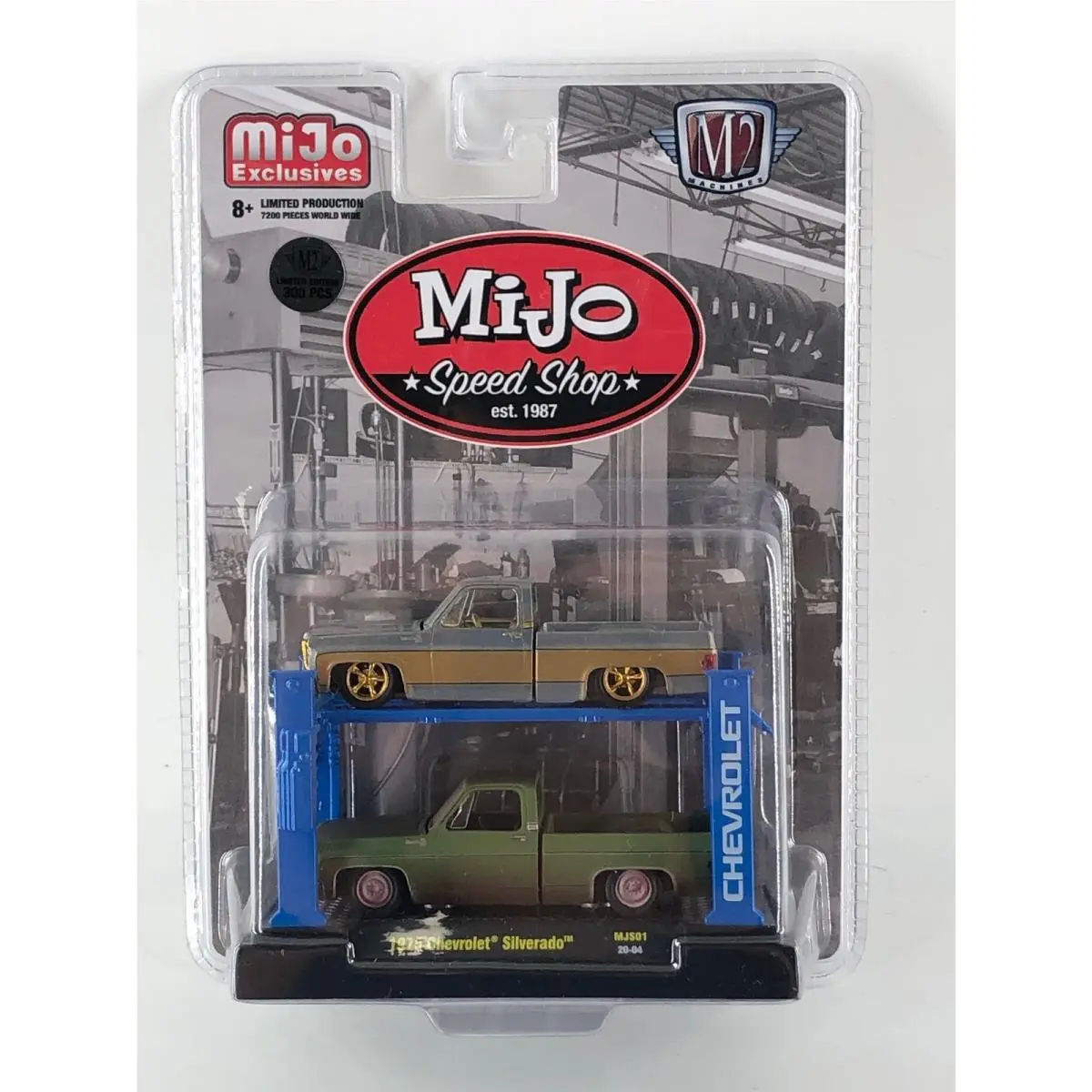 M2 Machines 1975 Chevrolet Silverado Mijo Speed Shop MJS01 Chase 300 Pcs Raw