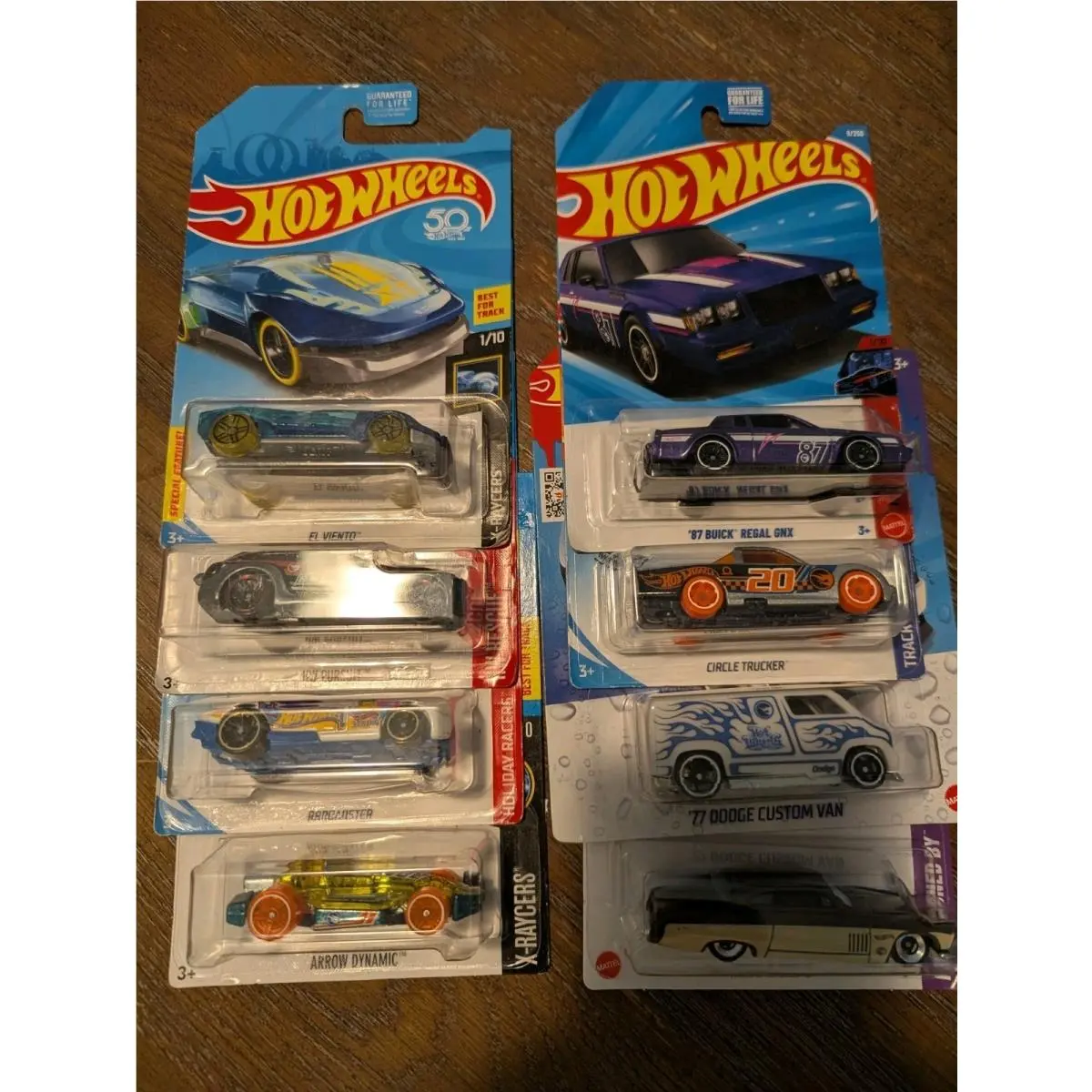 Mattel Hot Wheels Car Treasure Hunt Lot Of 8