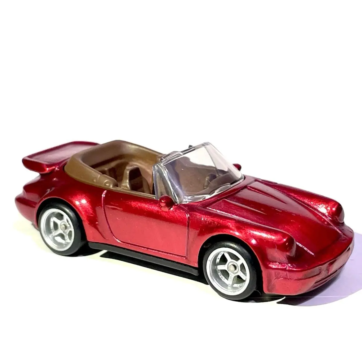 Hot Wheels Porsche 911 Turbo Cabriolet Custom Made Spectraflame Red