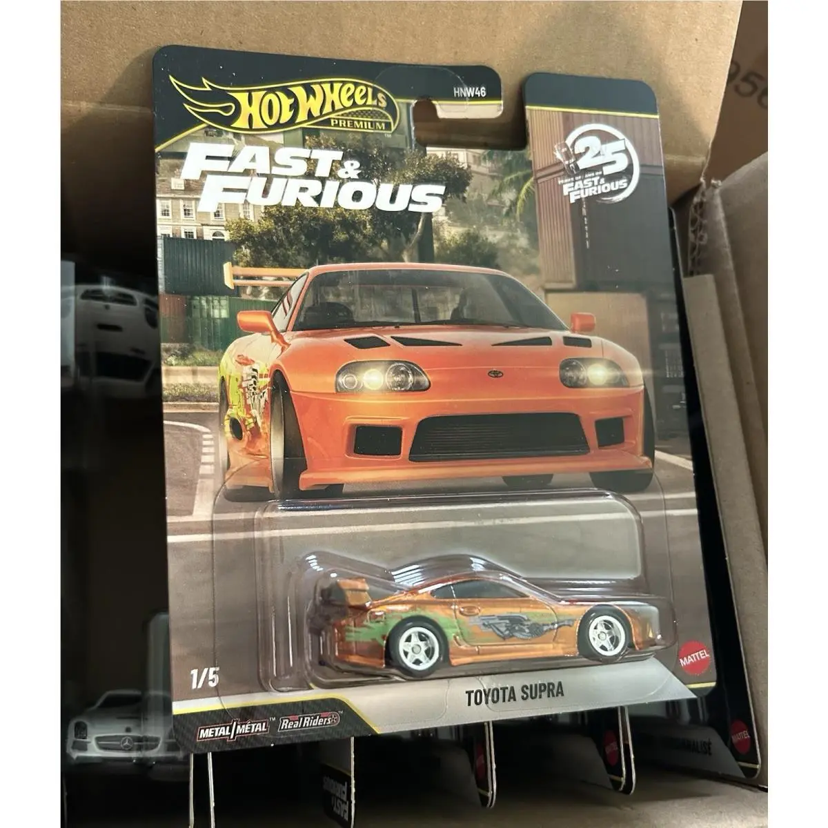 Hot Wheels Chase Toyota Supra Fast Furious 25TH Anniversary Premium 2026 - Orange