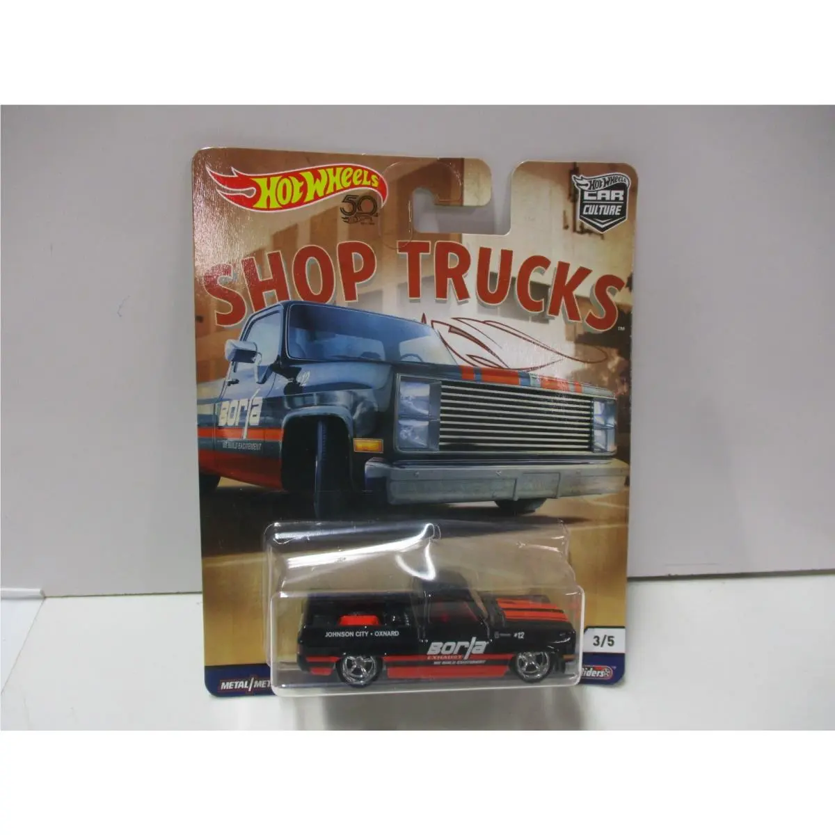 Hot Wheels Car Culture Shop Trucks 1983 Chevy Silverado