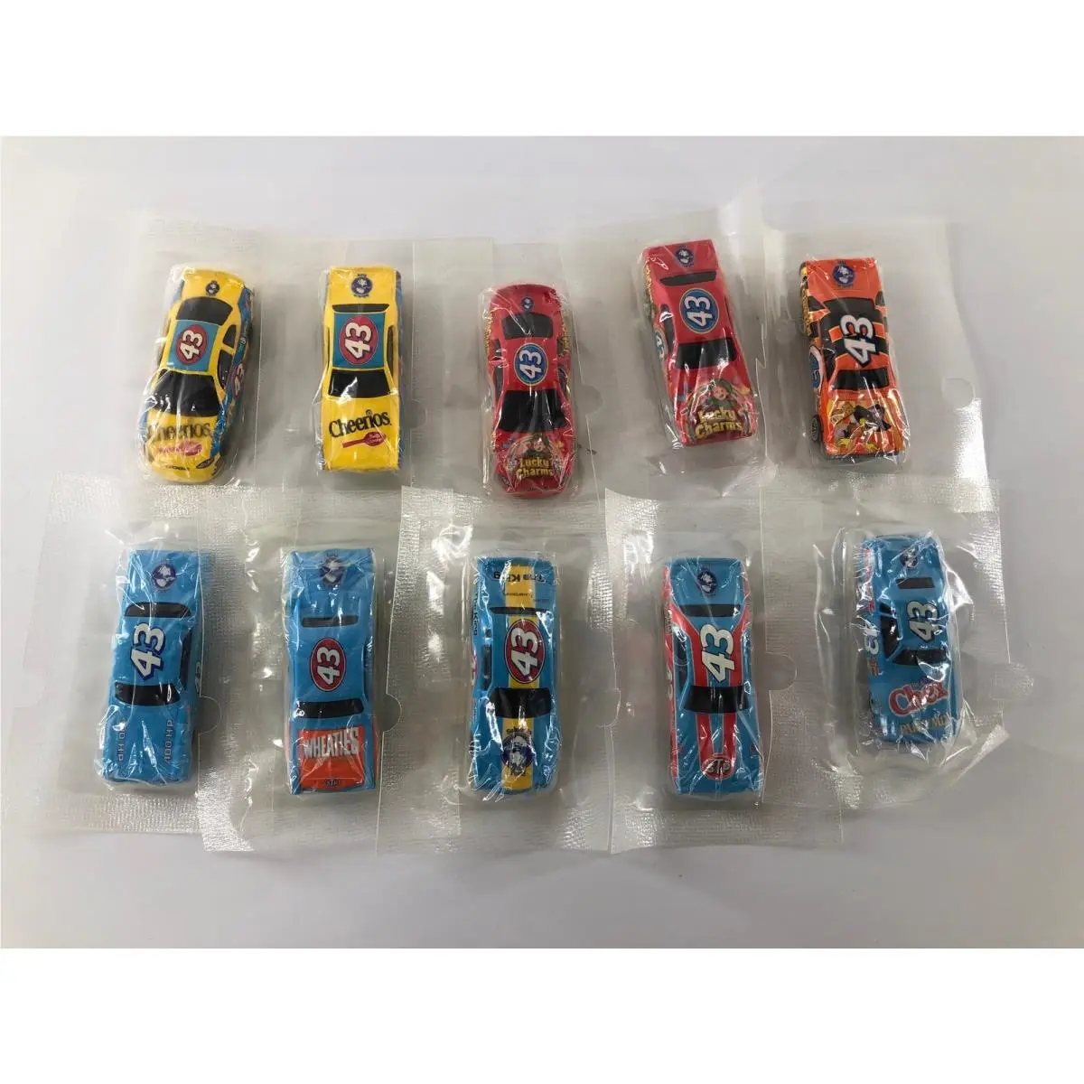 Hot Wheels 2004 Richard Petty Cereal Series Set of 10 Cars