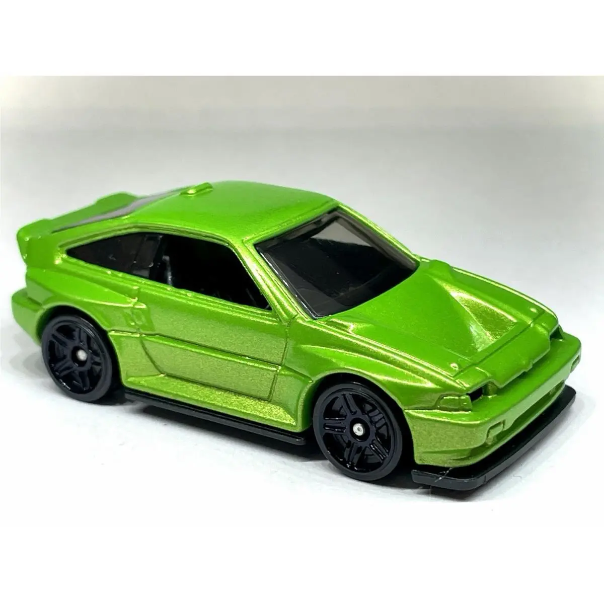 Hot Wheels Custom Made `85 Honda Crx Metallic Lime Diecast Sport Car