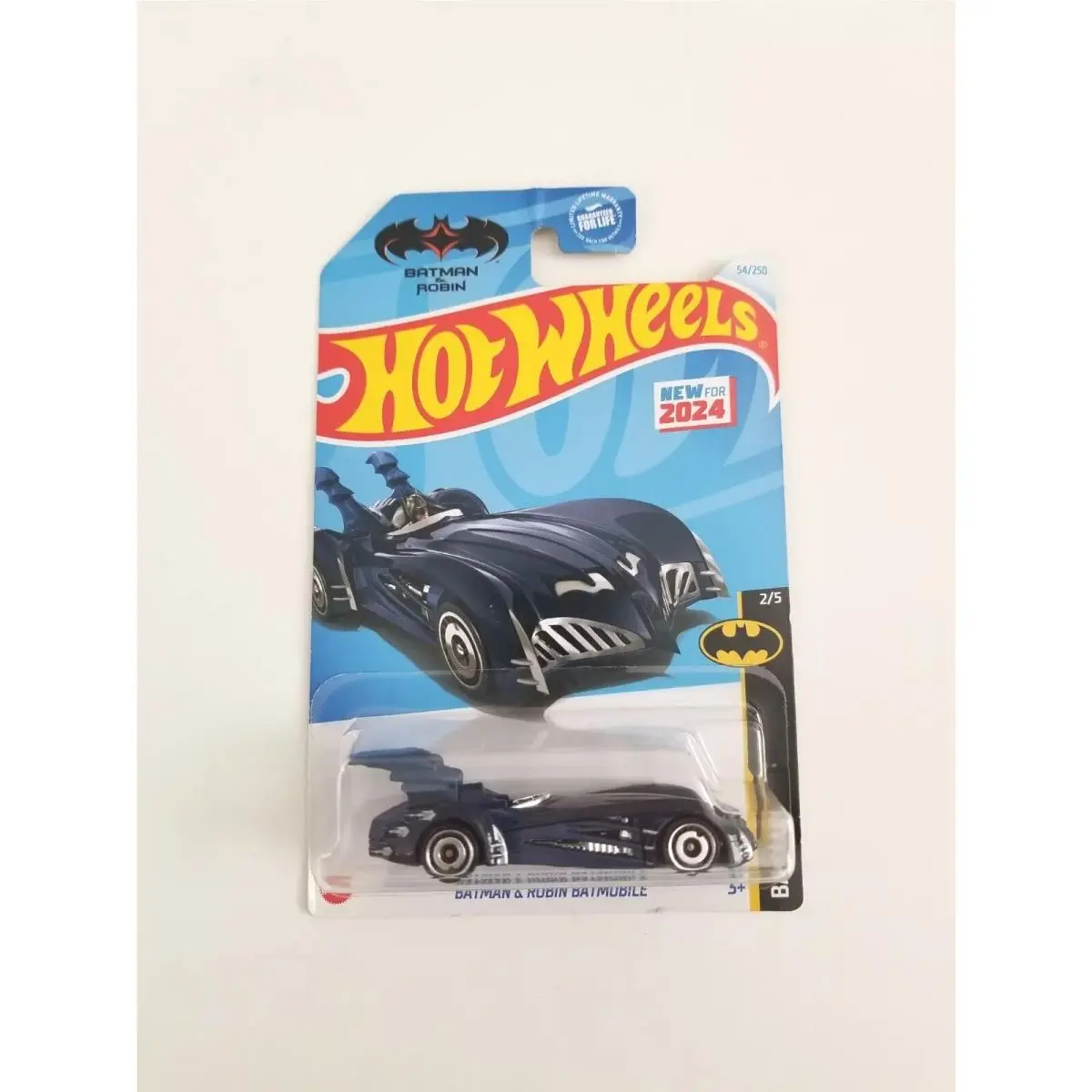 Batman Robin Batmobile Hot Wheels Batman Dark Blue 54/250 2024