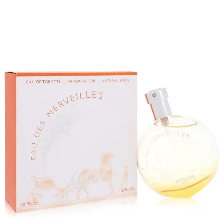 Hermes Eau Des Merveilles Eau De Toilette Spray 1.6 oz/50ml For Women Fragrance