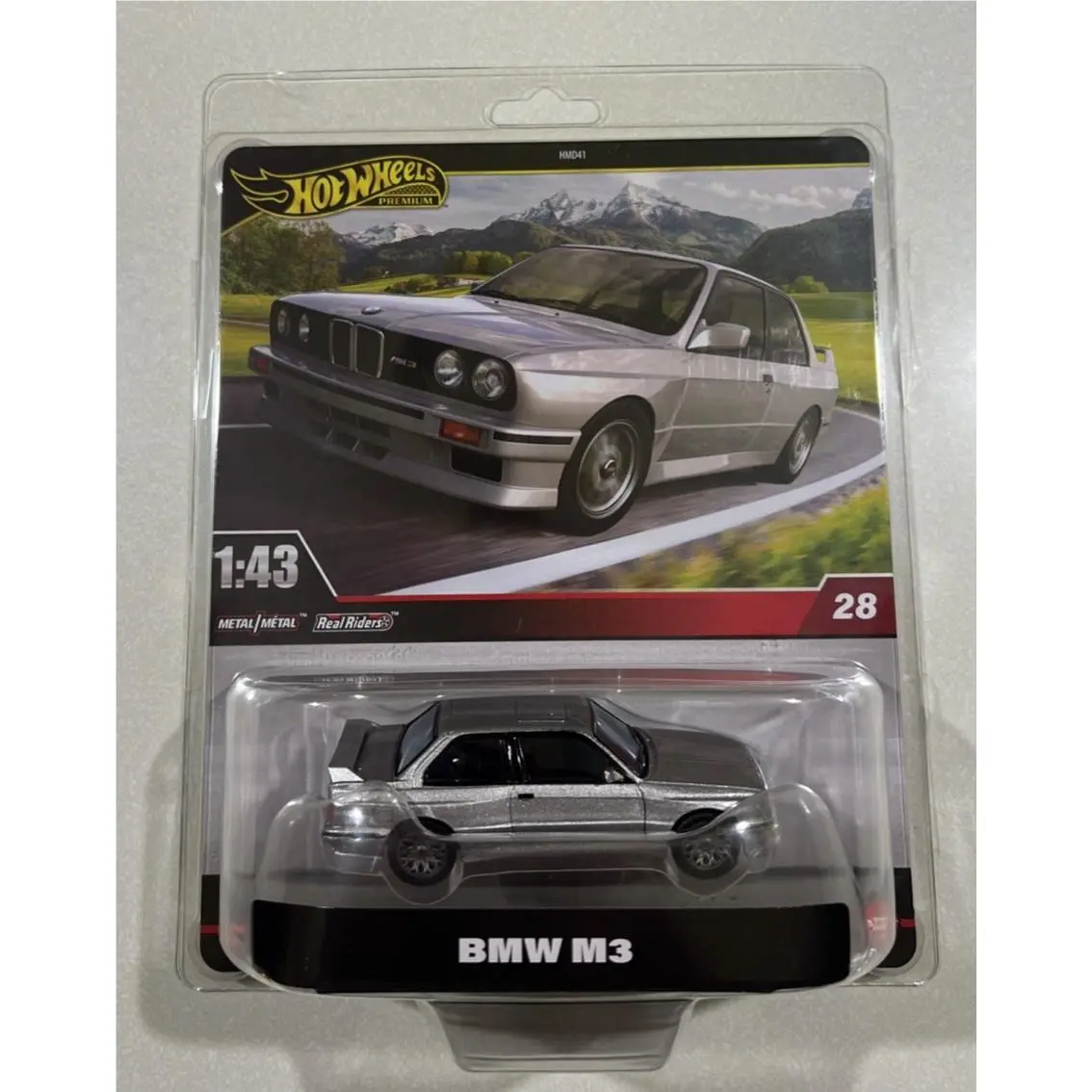 2026 Hot Wheels Premium 1998 Bmw M3 Silver 1:43