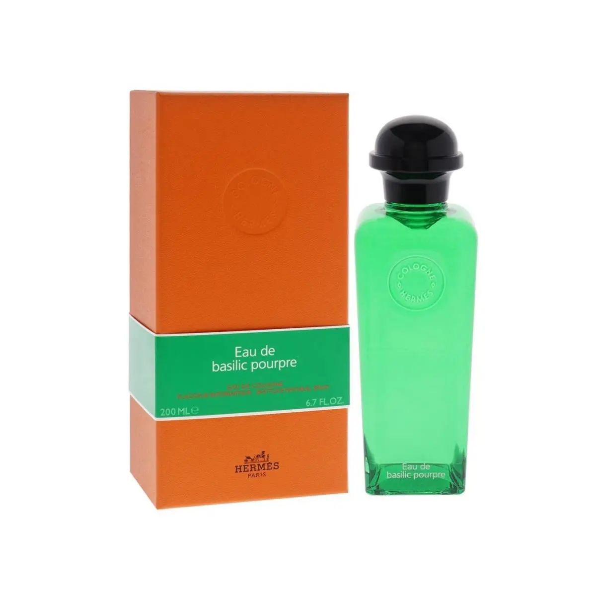 Eau de Basilic Pourpre 6.7 oz Edc Spray Unisex Cologne 200 ml by Hermes