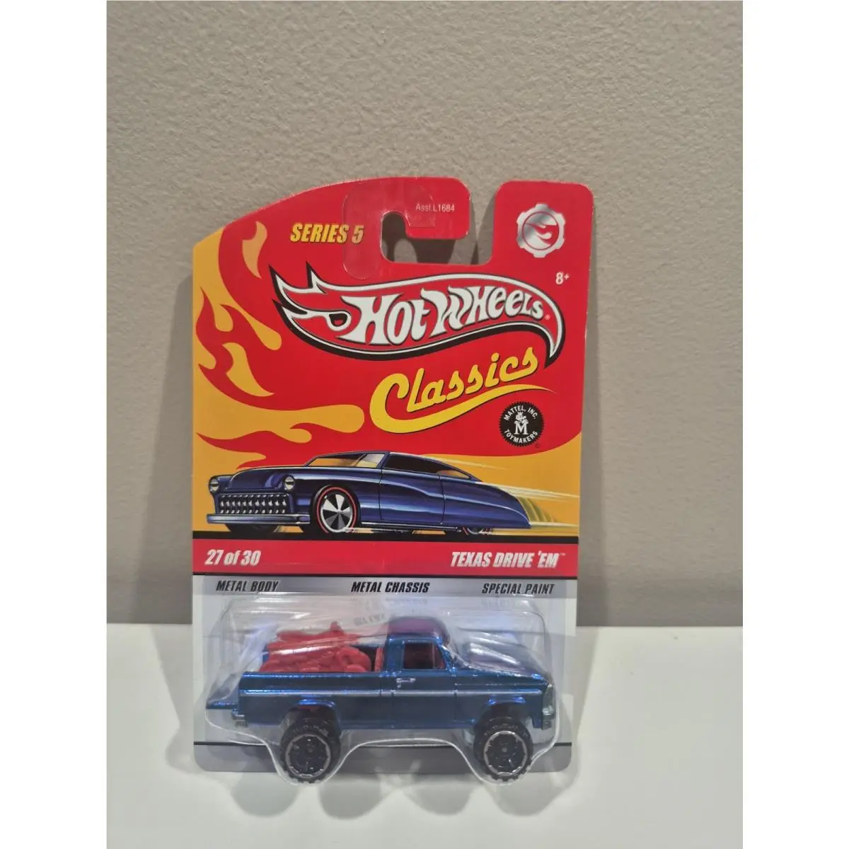 Hot Wheels Classics Series 5 - Texas Drive `em Blue A5