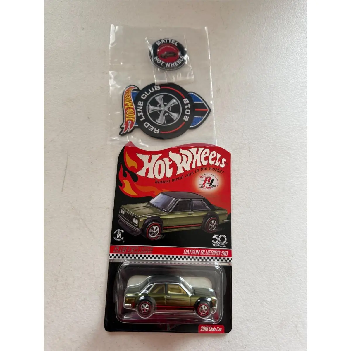 Hot Wheels Rlc Club Exclusive Datsun Bluebird 510 2018 Club Car D8