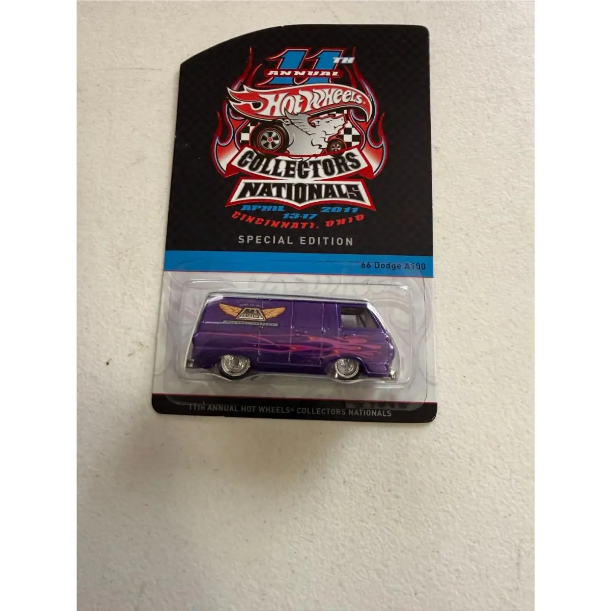 Hot Wheels 11th Nationals Convention Ohio 66 Dodge A100 Dinner Car CB4