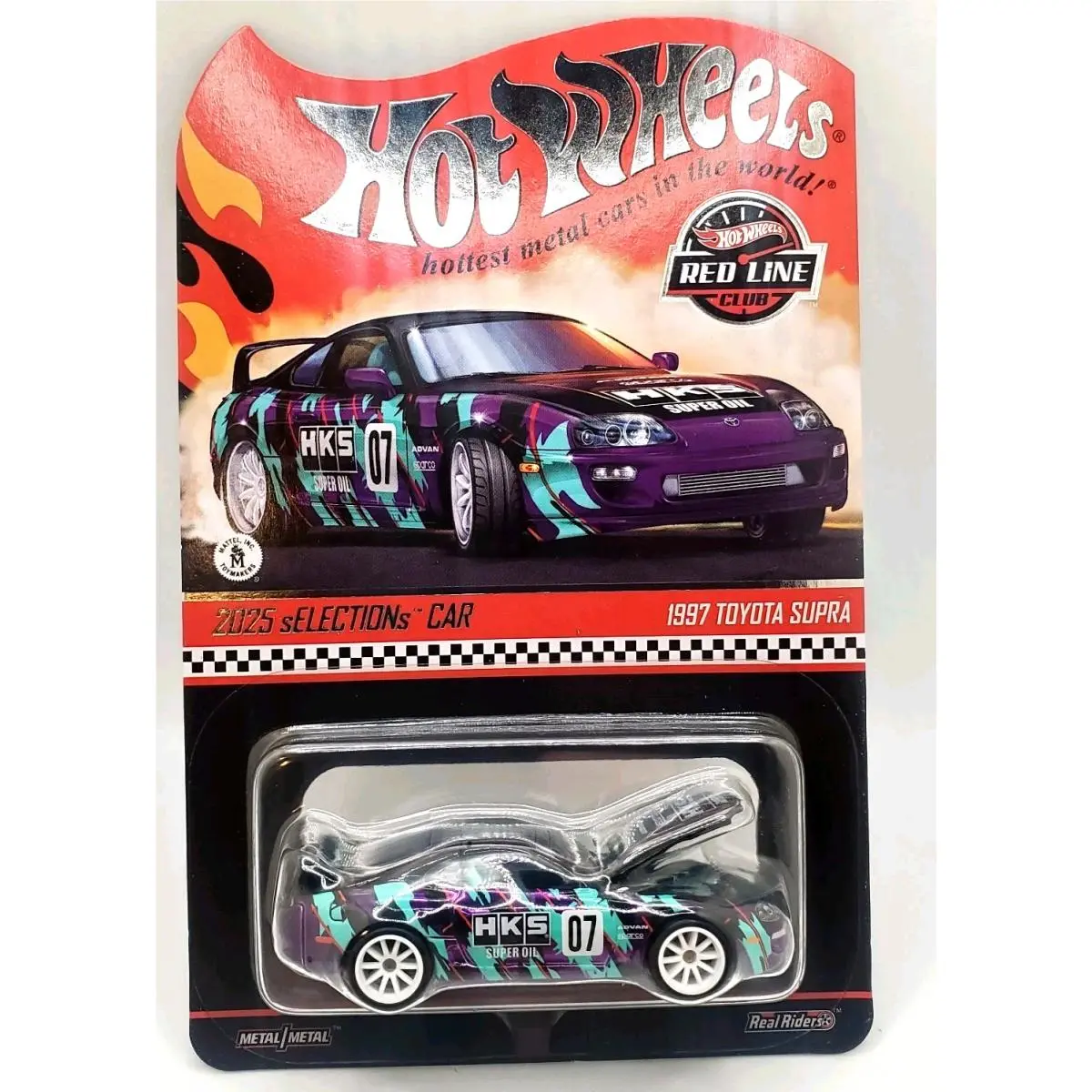 2025 Hot Wheels Rlc Selections Car 1997 Toyota Supra Hks