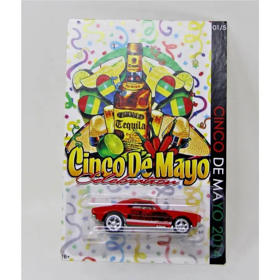 Hot Wheels `67 Camaro Chris Stangler CS Customs Cinco De Mayo 2014 1/5 Rare RR