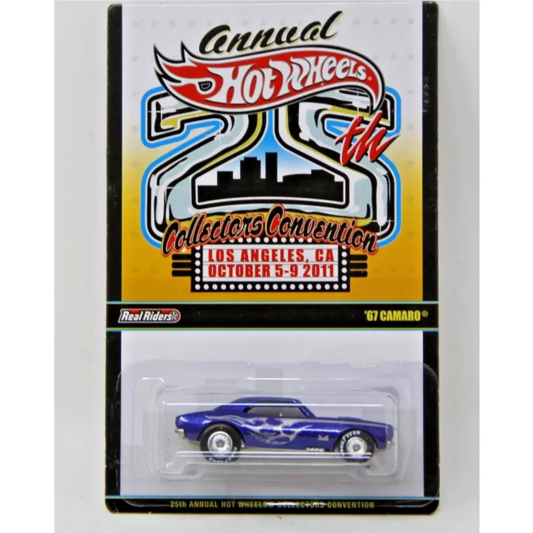 Minty 2011 Hot Wheels 25th Annual Collector Convention 67 Camaro 1063 Of 1500