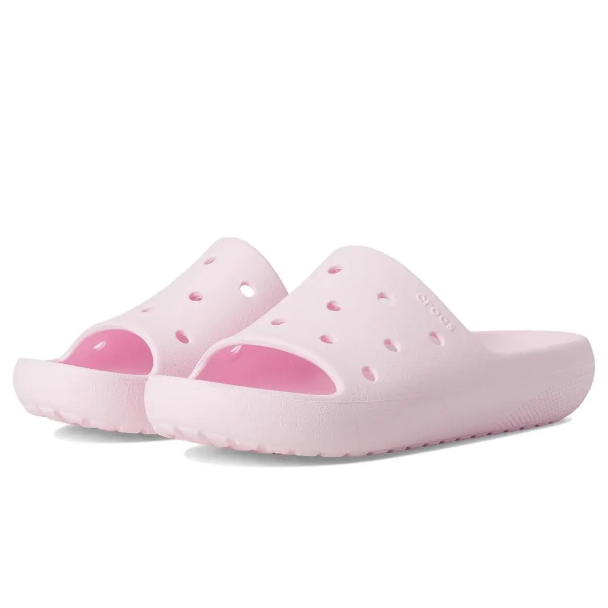 Unisex Sandals   Classic 2.0 Slides Pink Milk by Crocs