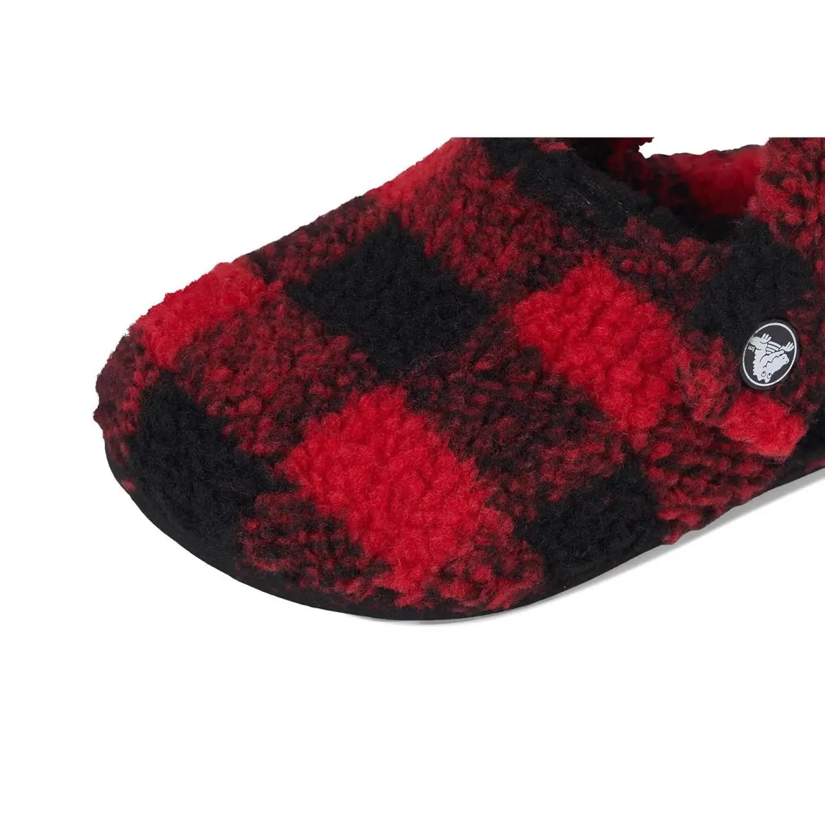 Crocs shoes - Buffalo Plaid/Black/Varsity Red 4