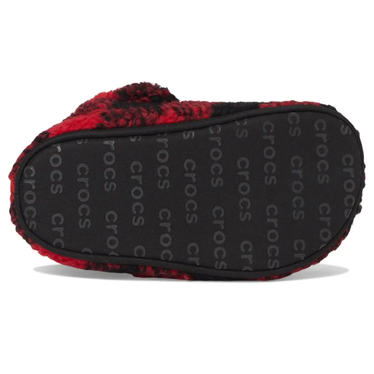 Crocs shoes - Buffalo Plaid/Black/Varsity Red 8