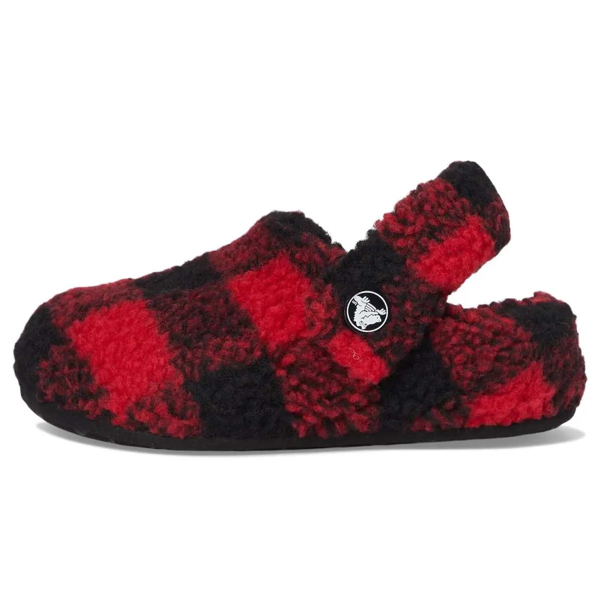 Crocs shoes - Buffalo Plaid/Black/Varsity Red 9