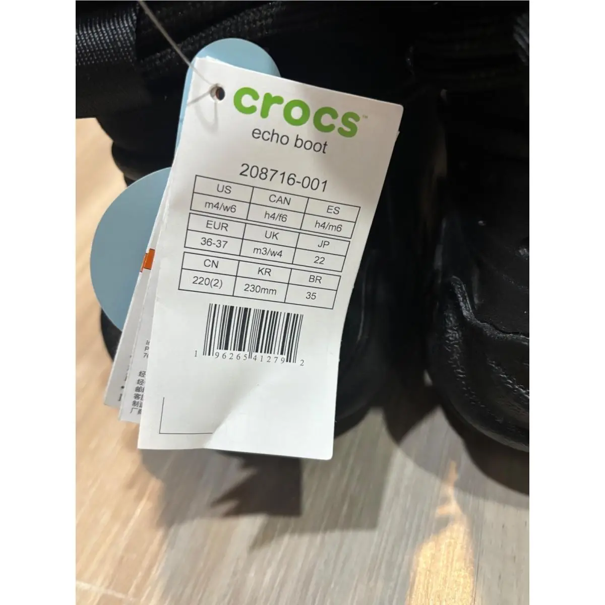 Crocs shoes - Crocs Echo Boot - Echo Boot - Black 3