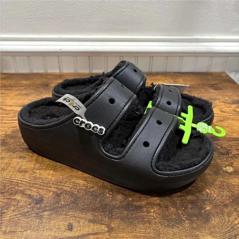 Crocs shoes - Classic Cozzzy Sandal - Classic Cozzzy Sandal - Black 1