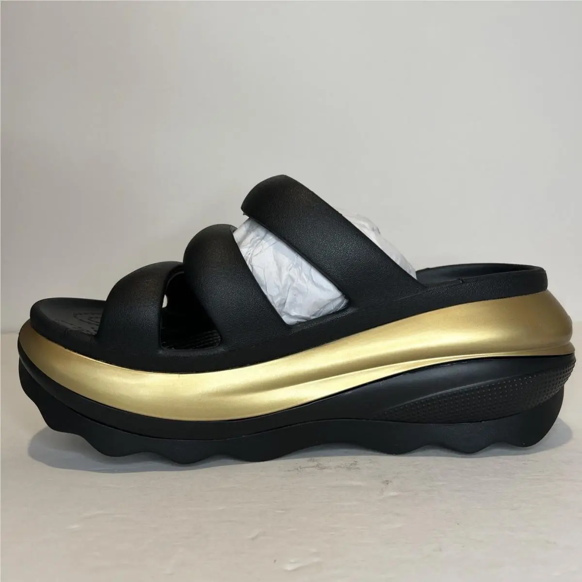 Crocs shoes - Mega Crush Triple Strap - Mega Crush Triple Strap - 210459 210459-072 - Black 0