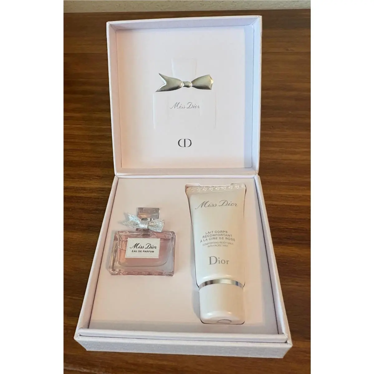 Miss  Christian  Eau De Parfum Body Milk Lotion Travel Size Gift Set by Dior