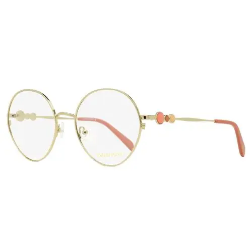Pucci Round Oversized Eyeglasses EP5203 032 Gold/rose 55mm