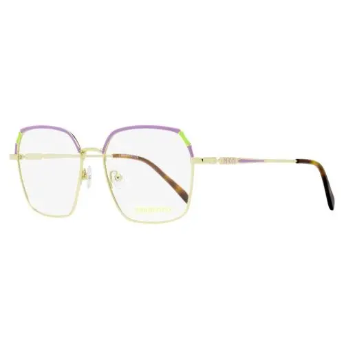 Pucci Slim Square Eyeglasses EP5210 032 Gold/havana 54mm