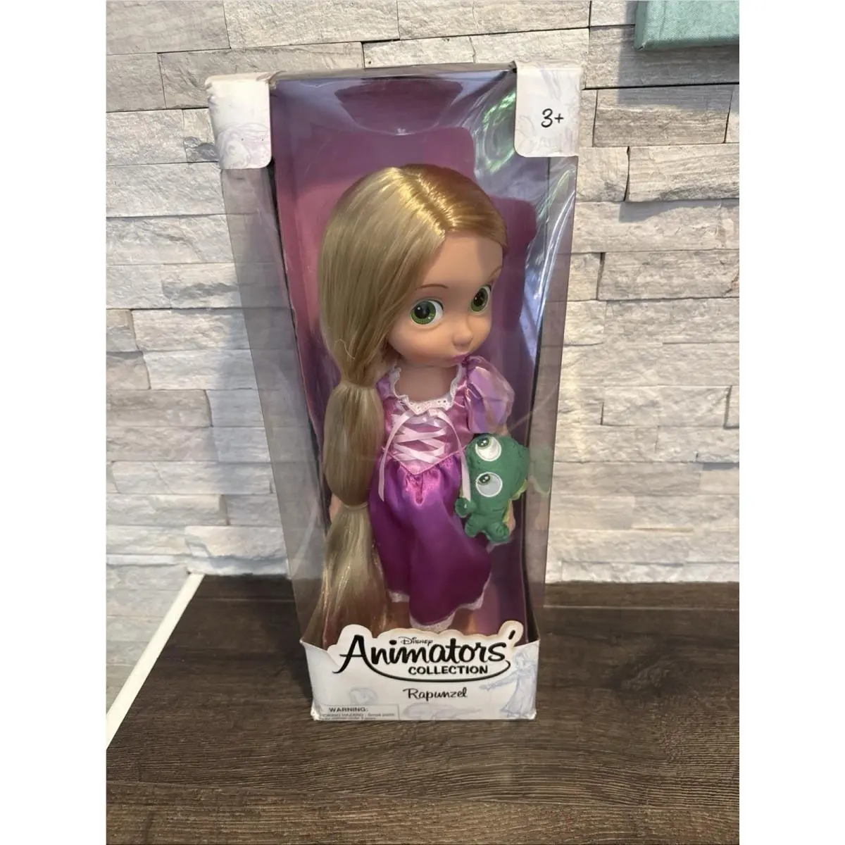 Disney Store Animator’s Collection 1st Edition Rapunzel - Baby Doll Frog