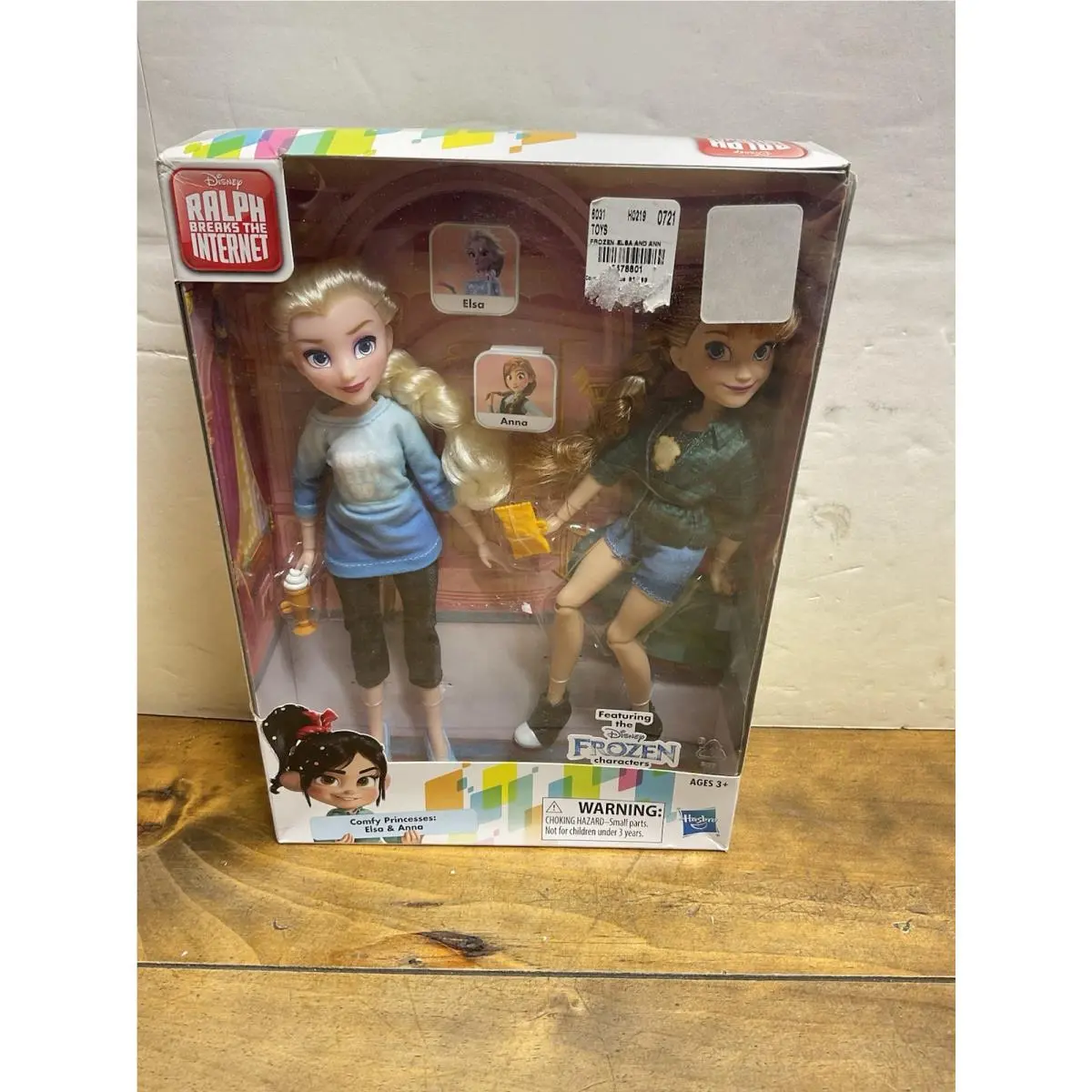 Ralph Breaks Internet Disney Comfy Princess Frozen Doll Set Anna Elsa 2018
