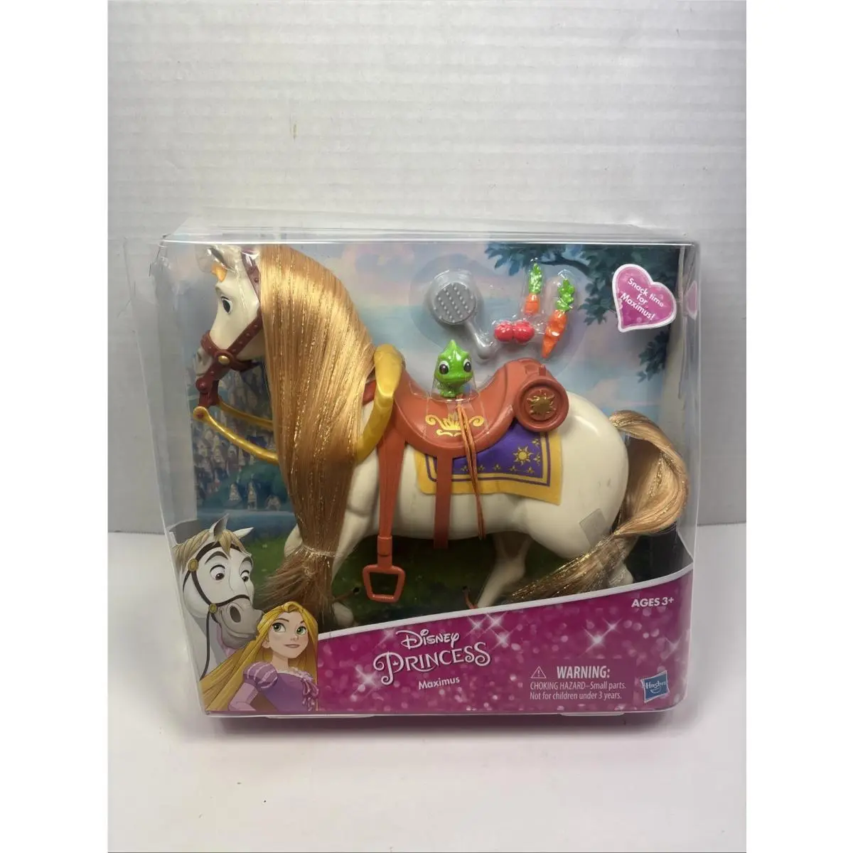 2015 Disney Tangled Rapunzel Maximus Horse 9 Figure Doll