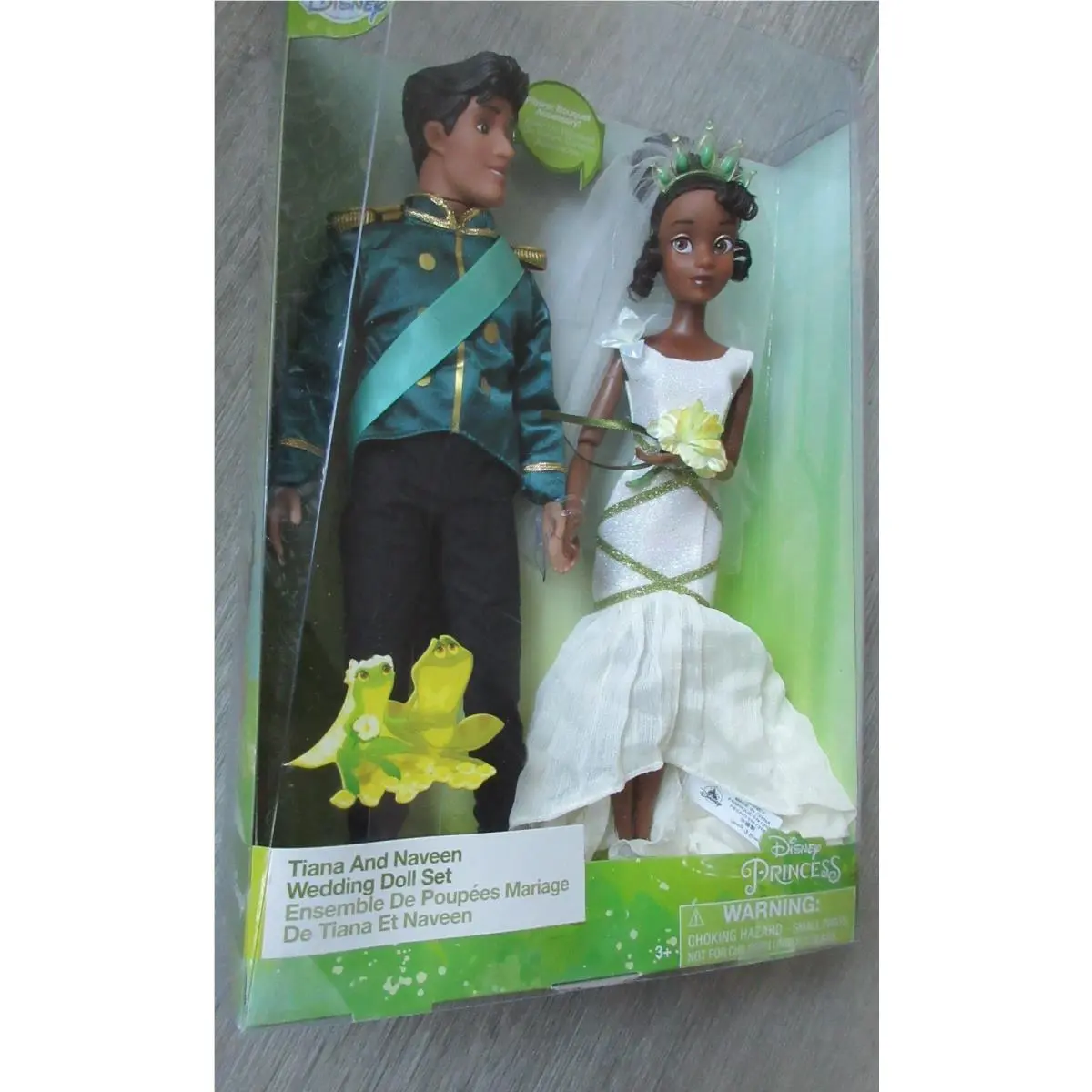 Princess Tiana and Naveen Wedding Doll Set - Disney Store