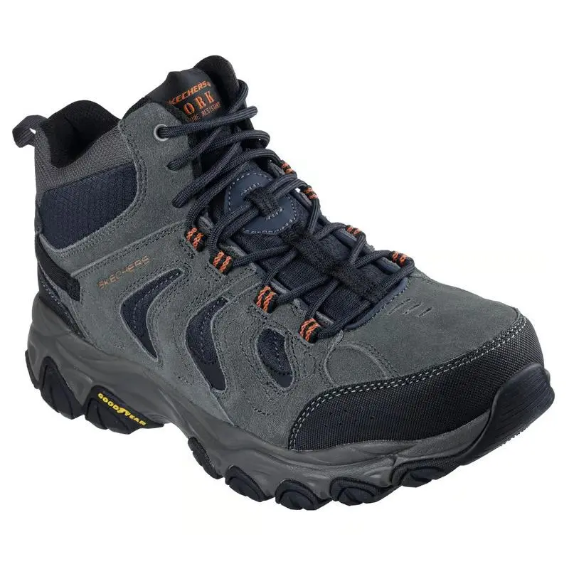 Skechers shoes - charcoal / orange 1