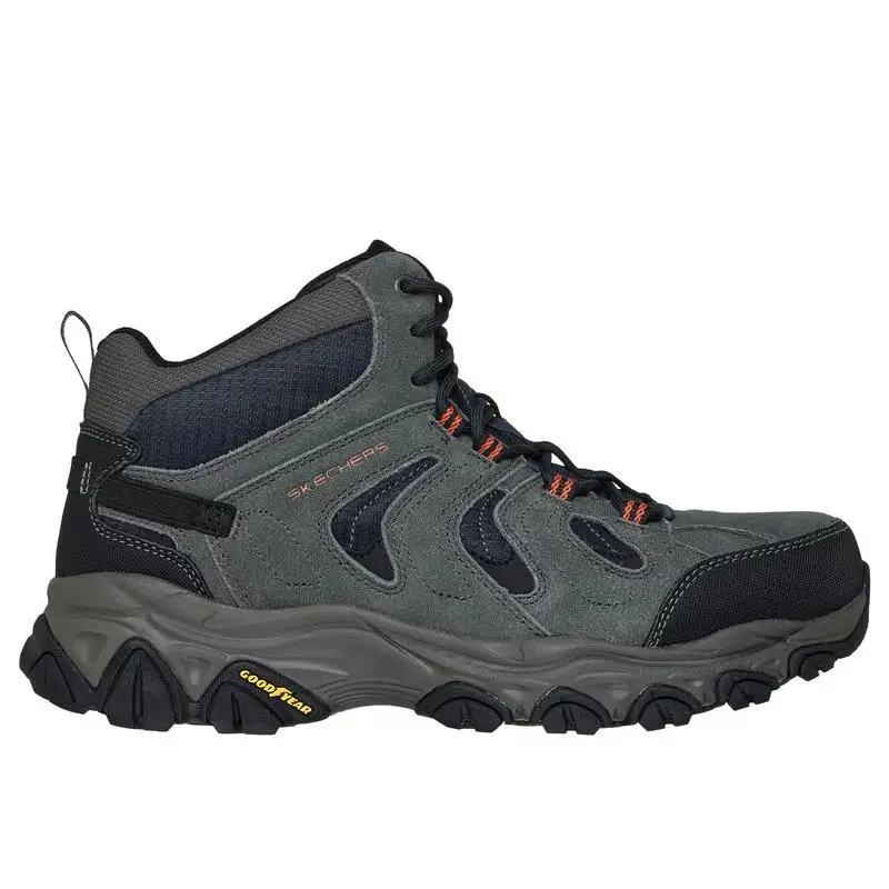 Skechers shoes - charcoal / orange 4