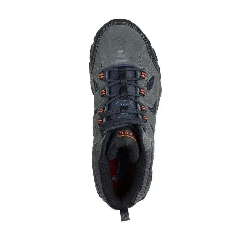 Skechers shoes - charcoal / orange 7