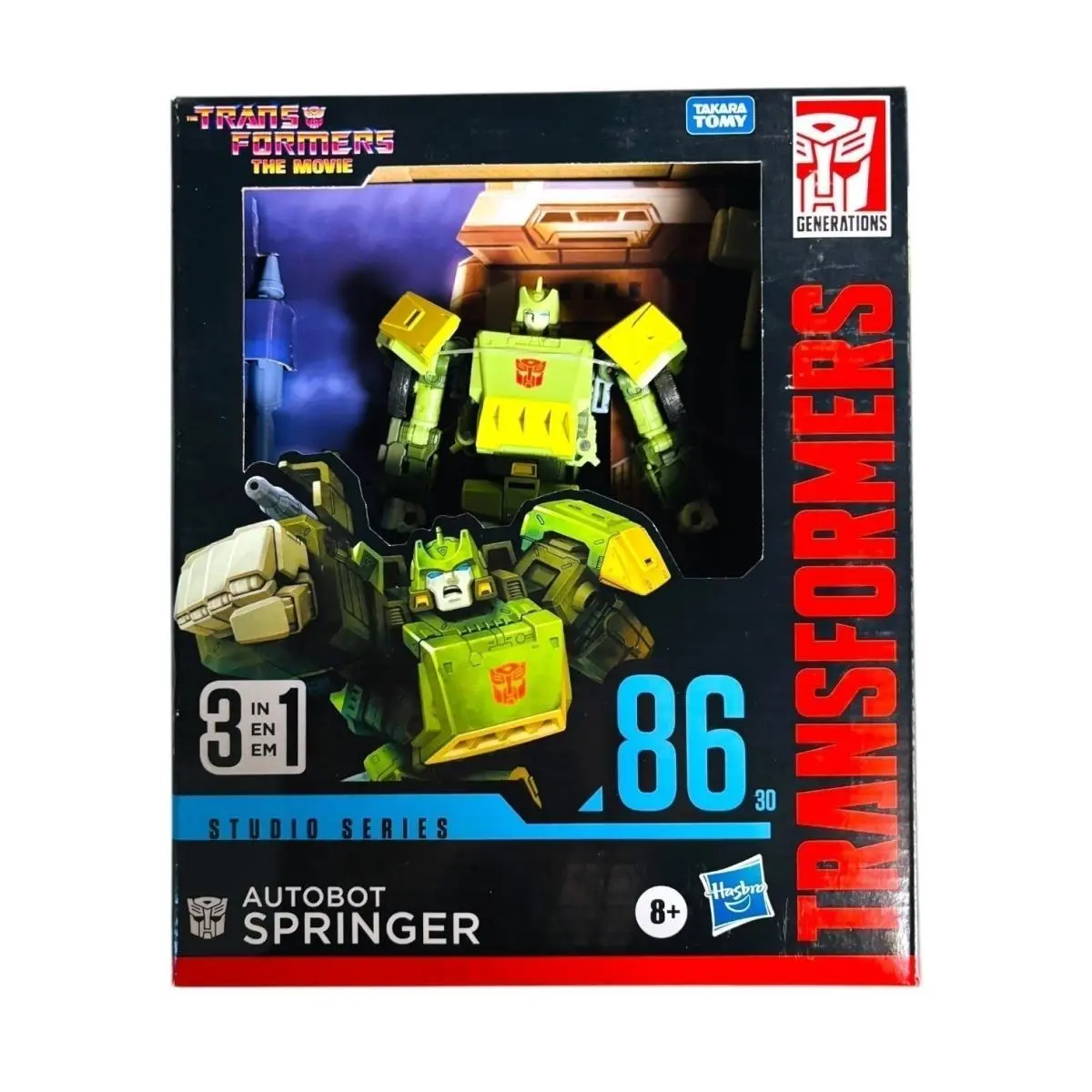 Transformers Studio Series Springer 86 Leader Class 3-in-1 Triple Changer
