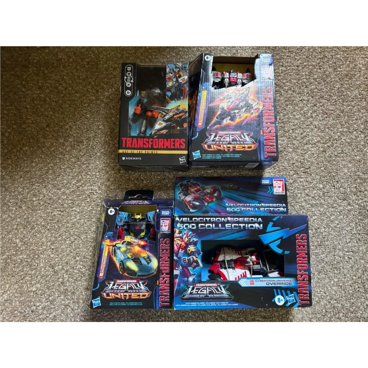 Transformers Legacy United Cybertron Starscream Hotshot Override Sideways
