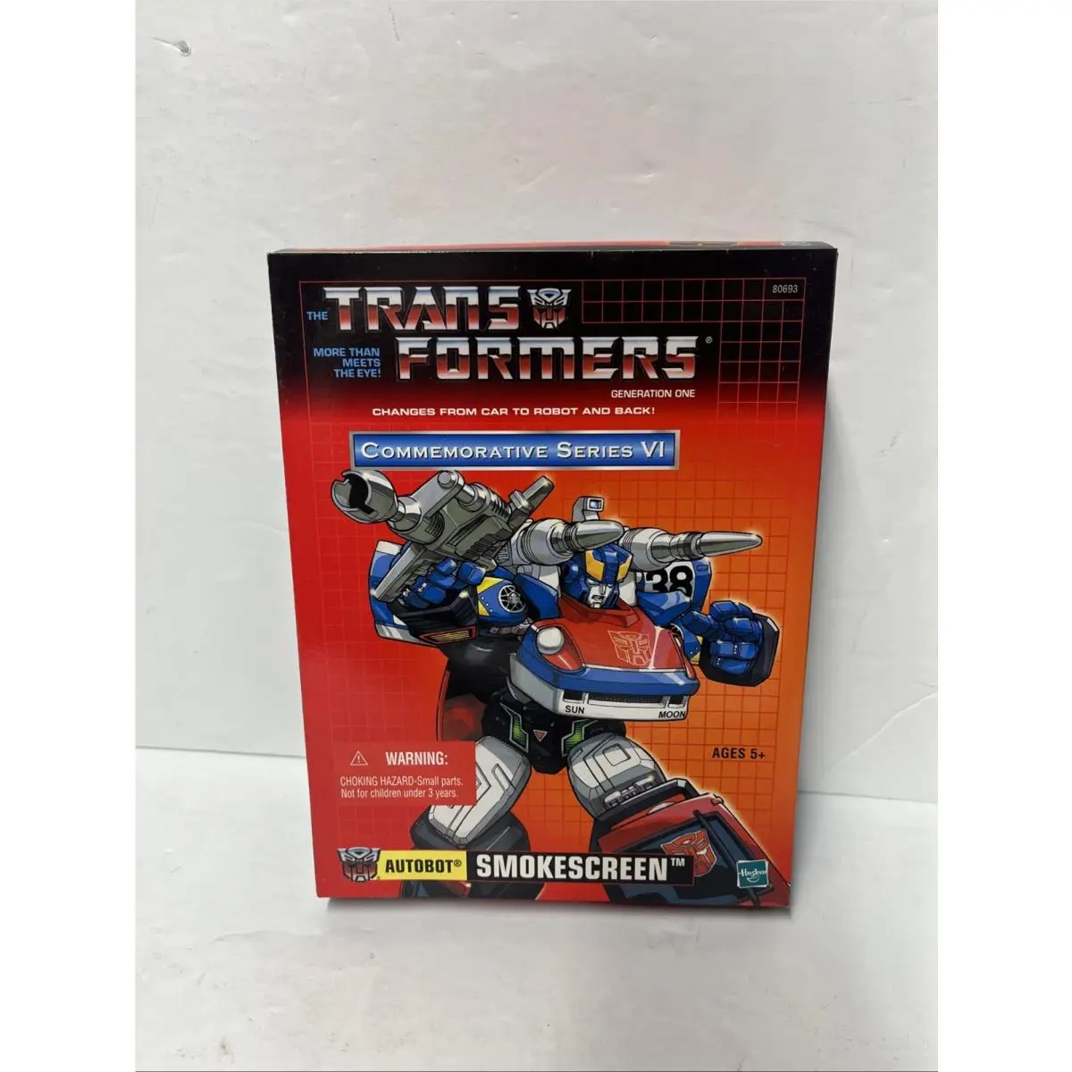 Autobot Smokescreen - G1 Transformers Commemorative Series VI Reissue Hasbro