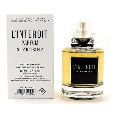 L`interdit Parfum By  2.7 Oz. 80ml Eau de Parfum Spray Tester Box by Givenchy